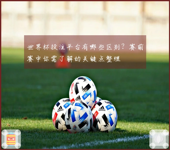 世界杯投注平台有哪些区别？赛前赛中你需了解的关键点整理